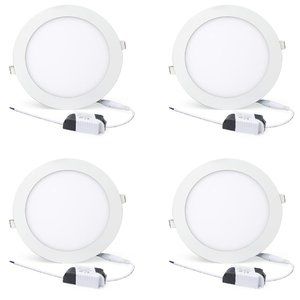 Xingruyu 7 Inch Ultra-Thin Recessed LED Lighting (4 Pack) - New